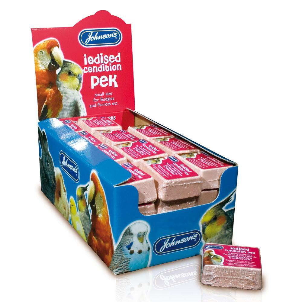 JVP Iodised Condition Peks x48 - North East Pet Shop Johnsons Veterinary Products