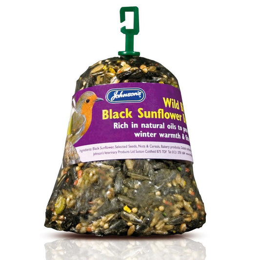 JVP Wild Bird Black Sunflower Bell x8 - North East Pet Shop Johnsons Veterinary Products