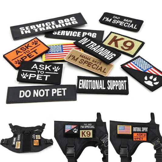 K9 Tactical Harness Patch - North East Pet Shop Dog Shack UK
