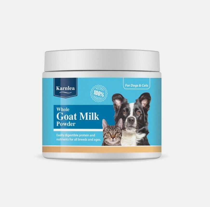 Karnlea Goat Milk Powder for Dogs & Cats 200g - North East Pet Shop Karnlea