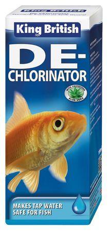 King B DE-Chlorinator 6x100ml - North East Pet Shop King British