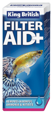 King B Filter Aid+ 6x100ml - North East Pet Shop King British