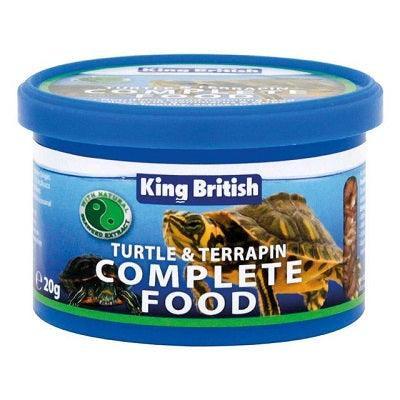 King B Turtle & Terrapin Food 6x80g - North East Pet Shop King British