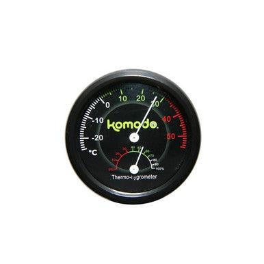 Komodo Combined Thermometer & Hygrometer Analog - North East Pet Shop Komodo