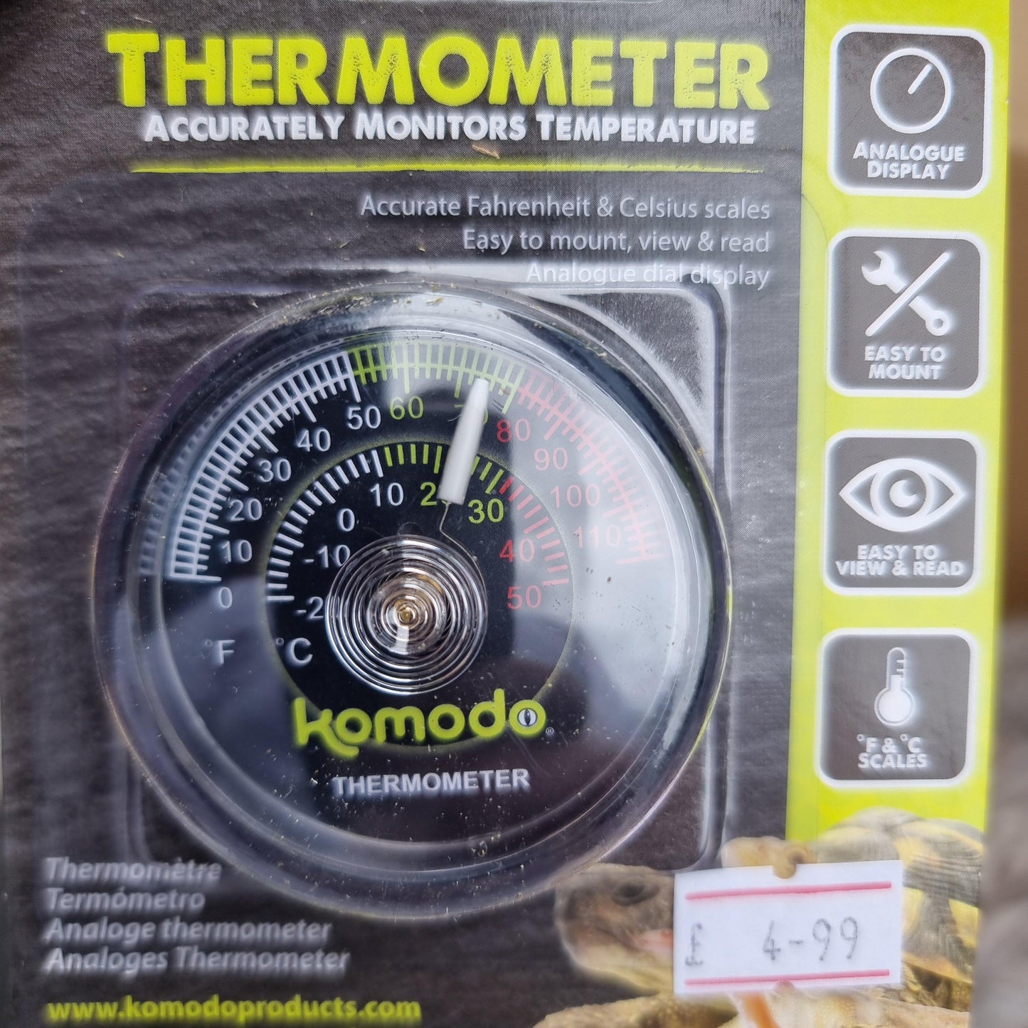 Komodo Thermometer - North East Pet Shop komodo