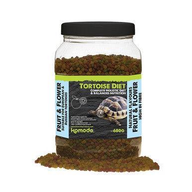 Komodo Tortoise Diet Fruit & Flower 680g - North East Pet Shop Komodo
