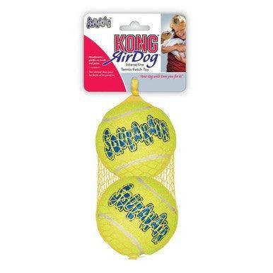 KONG Air Squeaker Tennis Ball (2Pk) Large - North East Pet Shop KONG