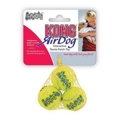 KONG Air Squeaker Tennis Ball (3Pk) Small - North East Pet Shop KONG