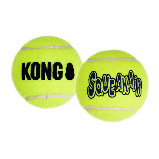 Kong Air Squeaker Tennis Ball Bulk - North East Pet Shop Kong