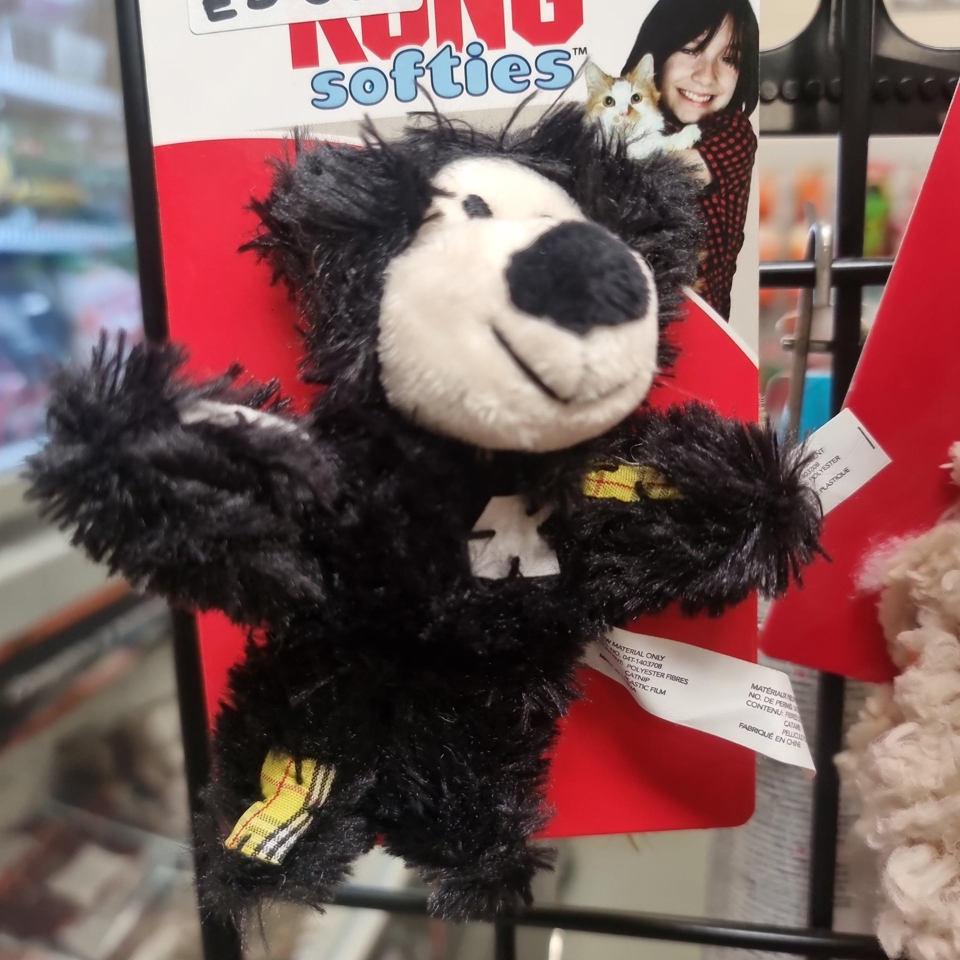 KONG Cat Patchwork Bear - North East Pet Shop KONG