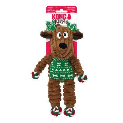 KONG Christmas Floppy Knots Reindeer - North East Pet Shop KONG