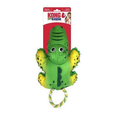 KONG Cozie Tuggz Alligator Medium Large - North East Pet Shop KONG