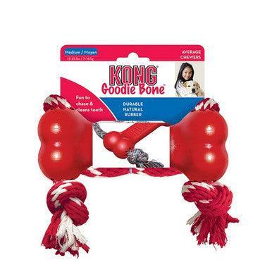 KONG Goodie Bone with Rope Medium - North East Pet Shop KONG