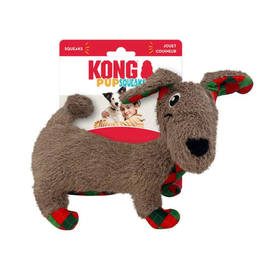 KONG Holiday PupSqueaks Tucker Medium - North East Pet Shop KONG