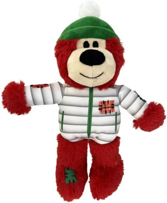 KONG Holiday/Christmas Wild Knots Bears LARGE - North East Pet Shop KONG