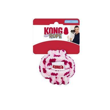 KONG Rope Ball Puppy Assorted Small - North East Pet Shop KONG
