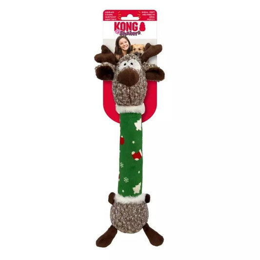 KONG Shakers Luv Christmas Reindeer Dog Toy - North East Pet Shop KONG