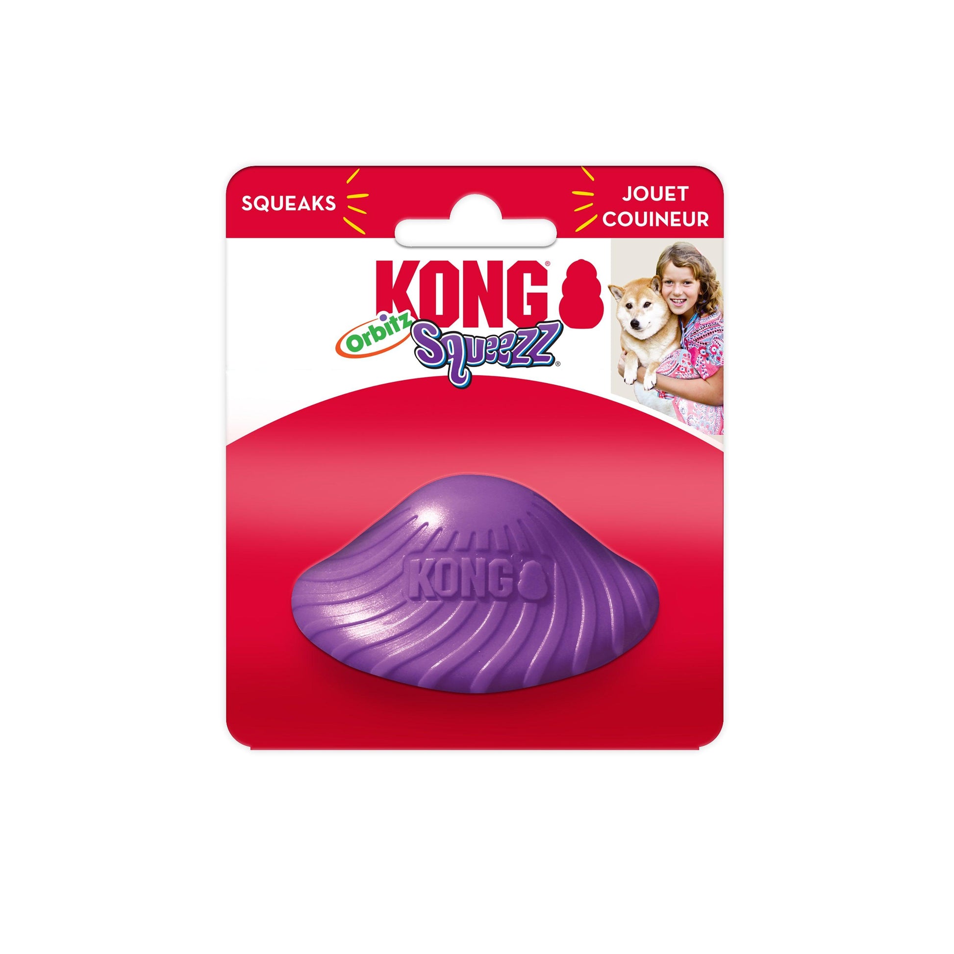 Kong Squeezz Orbitz Saucer - North East Pet Shop Kong