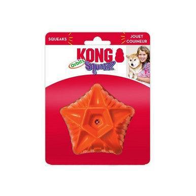 KONG Squeezz Orbitz Spin Top Assorted Medium/Large - North East Pet Shop KONG