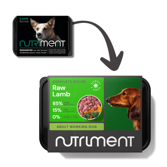 Lamb formula - Adult - 500g tub - North East Pet Shop Nutriment