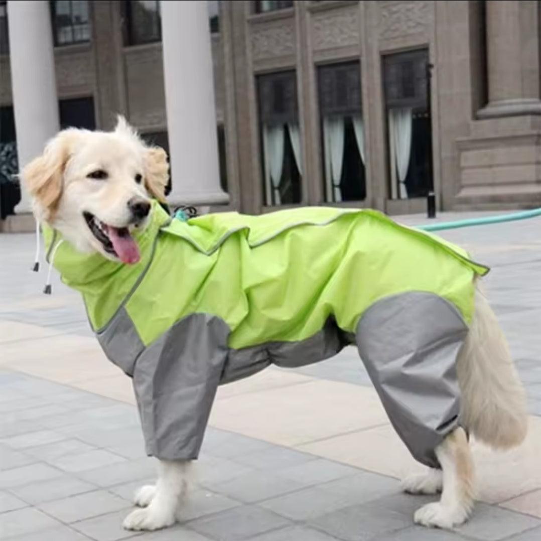 Large Dog Rain Coat - All-In-One - North East Pet Shop North East Pet Shop