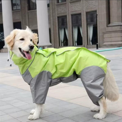 Large Dog Rain Coat - All-In-One - North East Pet Shop North East Pet Shop