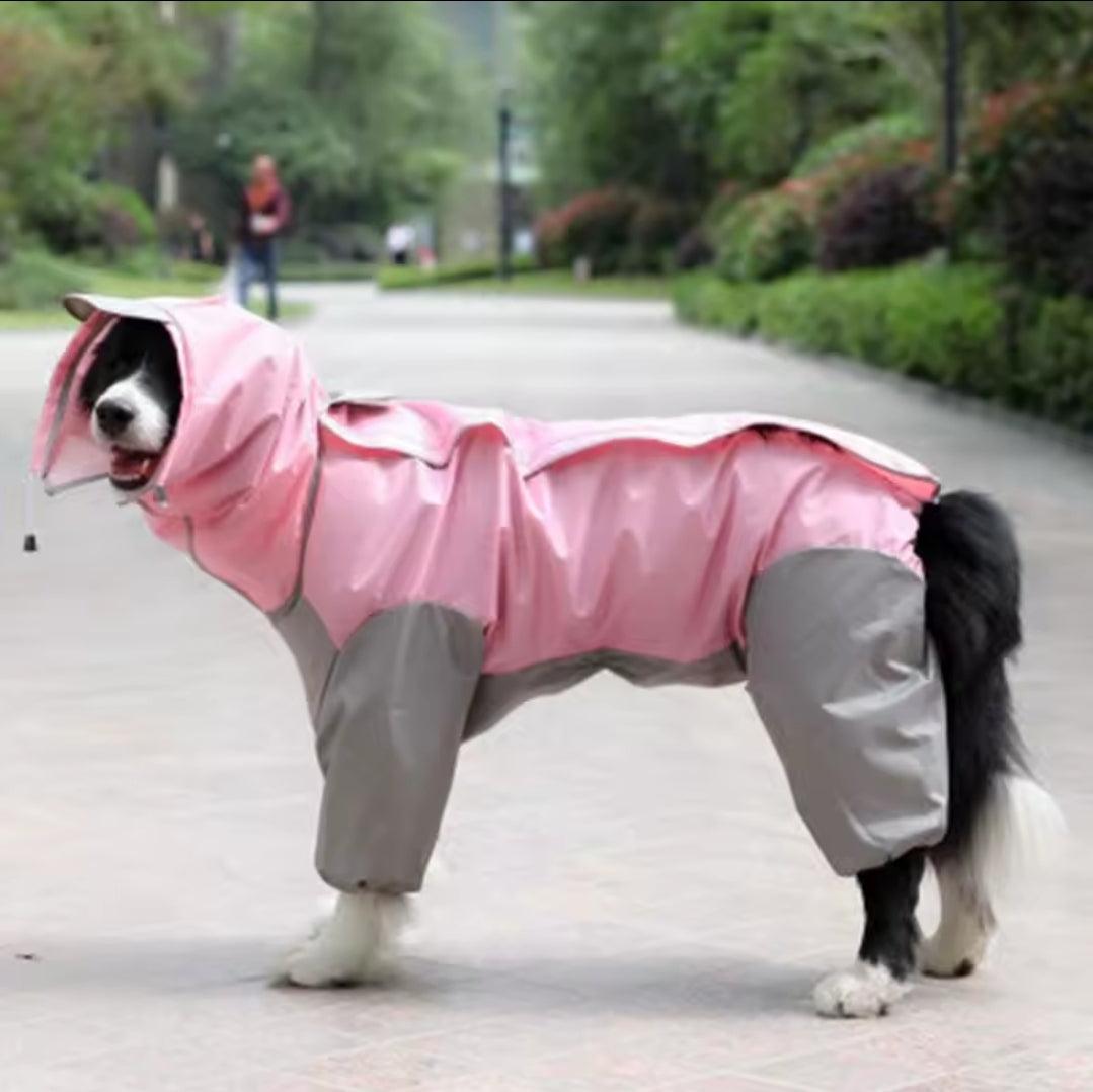 Large Dog Rain Coat - All-In-One - North East Pet Shop North East Pet Shop