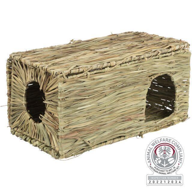 Large Woven Grass House Hide - North East Pet Shop Trixie