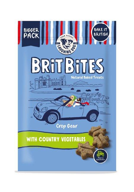 Laughing Dog Brit Bites Cnrty Veg 7x175g - North East Pet Shop Laughing Dog