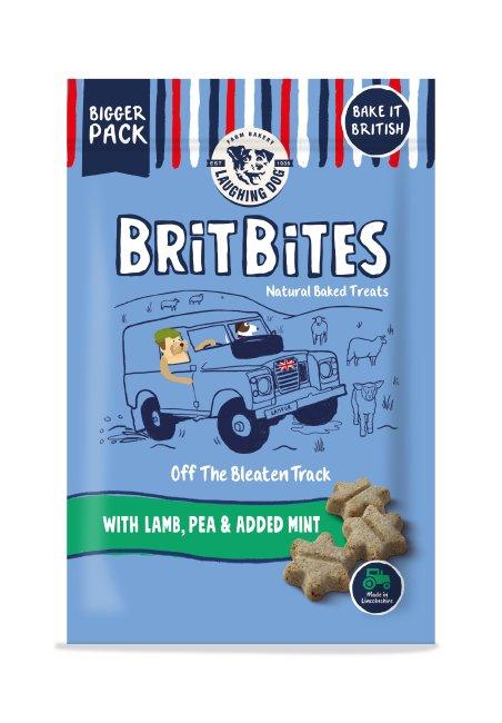 Laughing Dog Brit Bites WF Lmb 7x175g - North East Pet Shop Laughing Dog