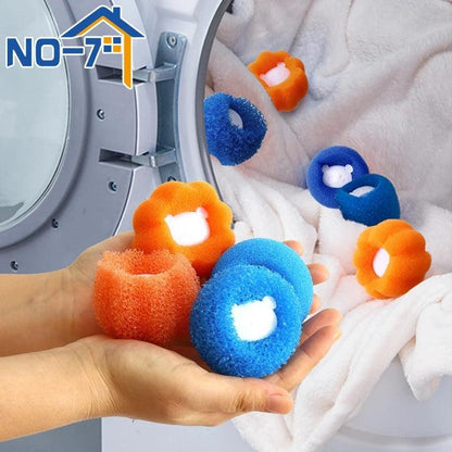 Laundry Balls Pet Hair Collector for Washing Machine Reusable Laundry Lint Catcher Removes Lint From Clothes Pet Cat Accessories - North East Pet Shop North East Pet Shop