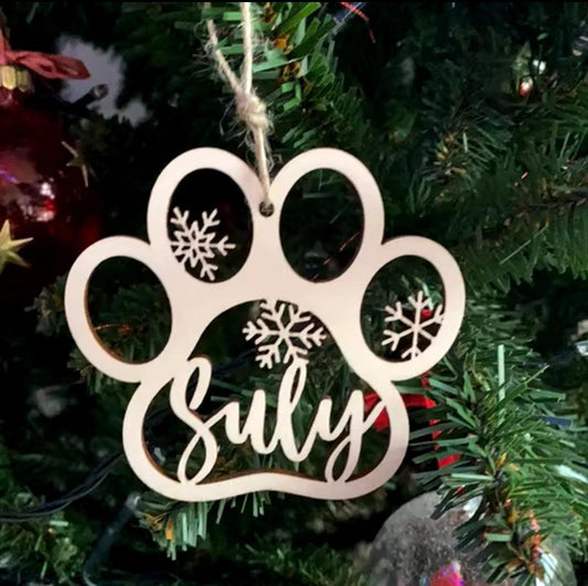 Lazer Cut Pet Bauble - HALF PRICE SALE - North East Pet Shop North East Pet Shop