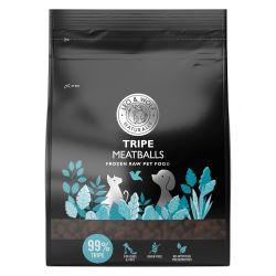 Leo & Wolf Tripe Meatballs, 1kg - North East Pet Shop Leo & Wolf