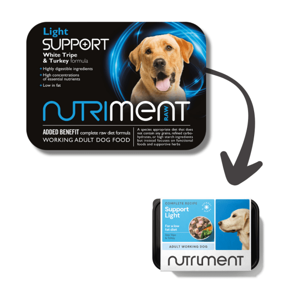 Light Support - 500g tub - North East Pet Shop Nutriment