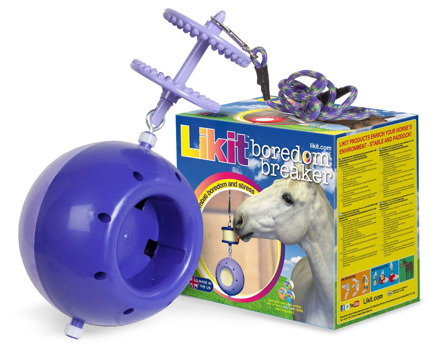 Likit Boredom Breaker Toy Purple & Lilac - North East Pet Shop Likit