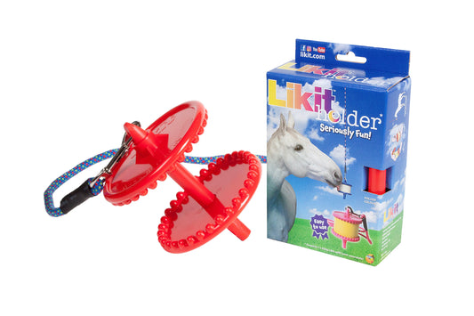 Likit Holder Red - North East Pet Shop Likit