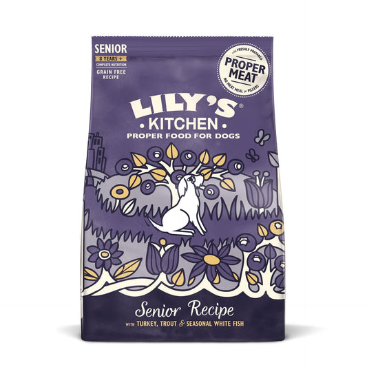 Lily's Kitchen Adult 8+ Salmon & Trout Dog 7kg - North East Pet Shop Lily's Kitchen
