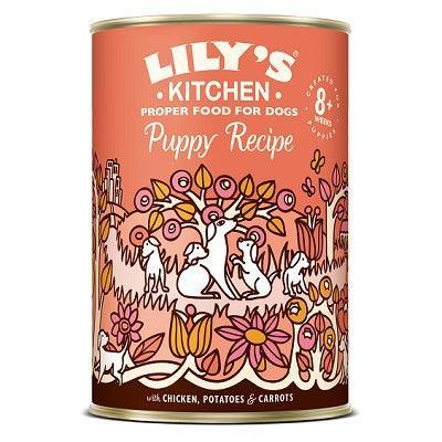 Lily's Kitchen Chicken Dinner for Puppies Tin 6 x 400g - North East Pet Shop Lily's Kitchen