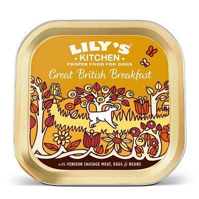 Lily's Kitchen Great British Breakfast Foil 10 x 150g - North East Pet Shop Lily's Kitchen