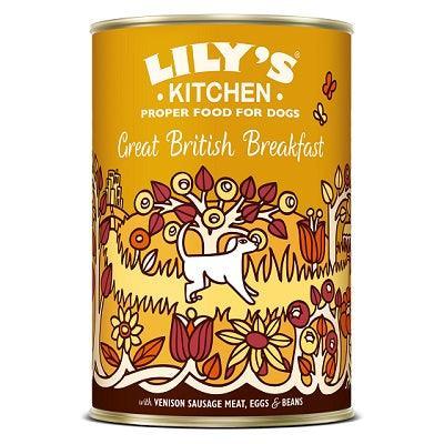 Lily's Kitchen Great British Breakfast Tins 6 x 400g - North East Pet Shop Lily's Kitchen