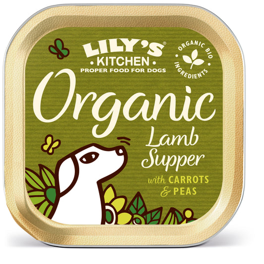 Lily's Kitchen Organic Lamb Supper Foils 11 x 150g - North East Pet Shop Lily's Kitchen