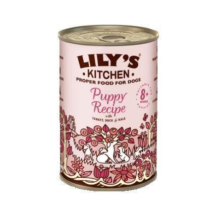 Lily's Kitchen Puppy Recipe Turkey & Duck 6 x 400g - North East Pet Shop Lily's Kitchen