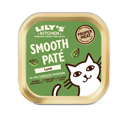 Lilys Kitchen Cat Smth Pate Lamb 19x85g - North East Pet Shop Lily's Kitchen