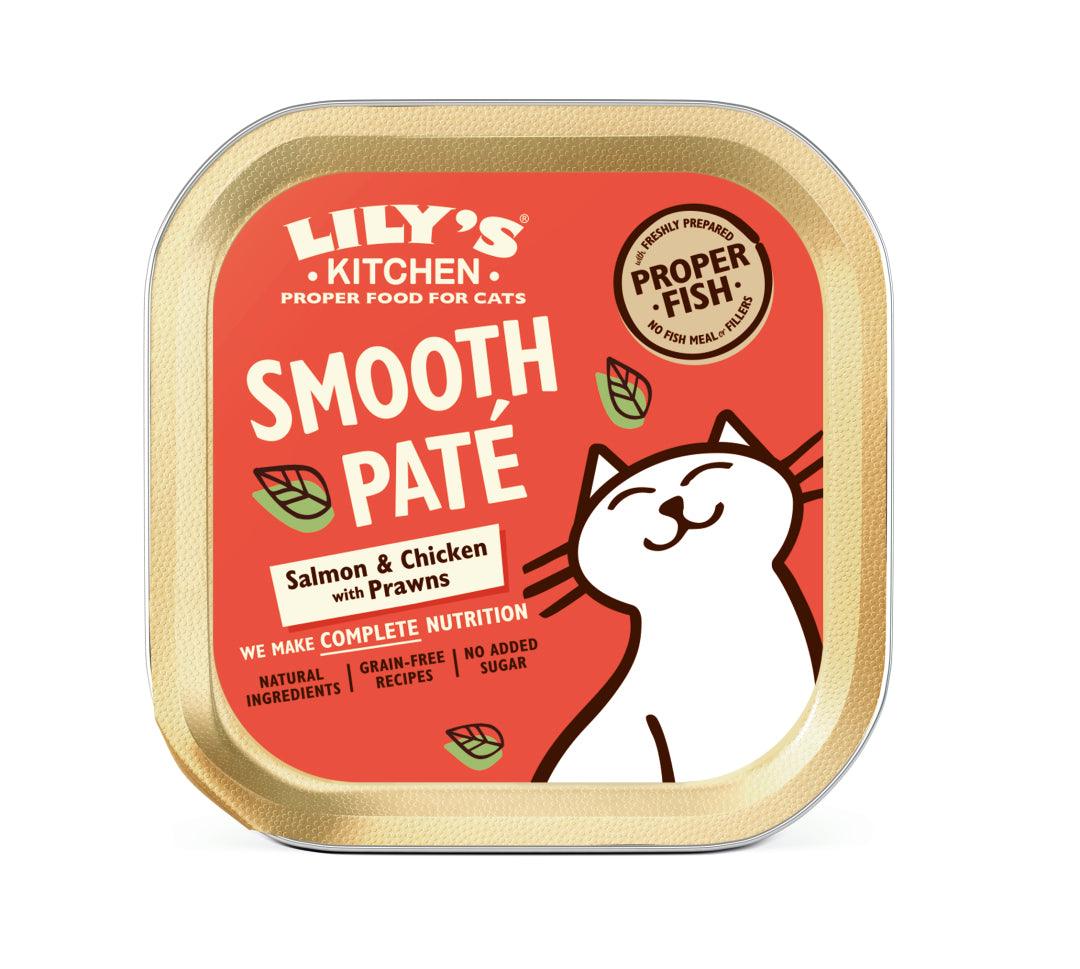 Lilys Kitchen Cat Smth Pate SlmCk 19x85g - North East Pet Shop Lily's Kitchen