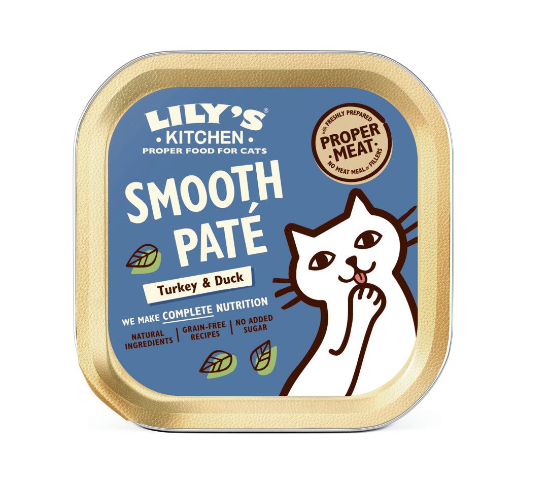 Lilys Kitchen Cat Smth Pate TrkDk 19x85g - North East Pet Shop Lily's Kitchen