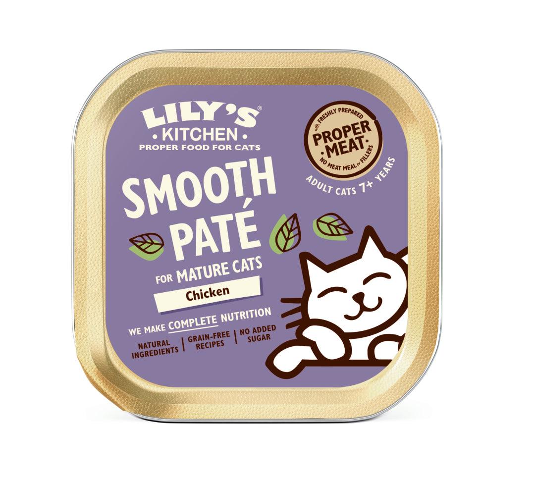 Lilys Kitchen Mature Cat Smth Pate19x85g - North East Pet Shop Lily's Kitchen