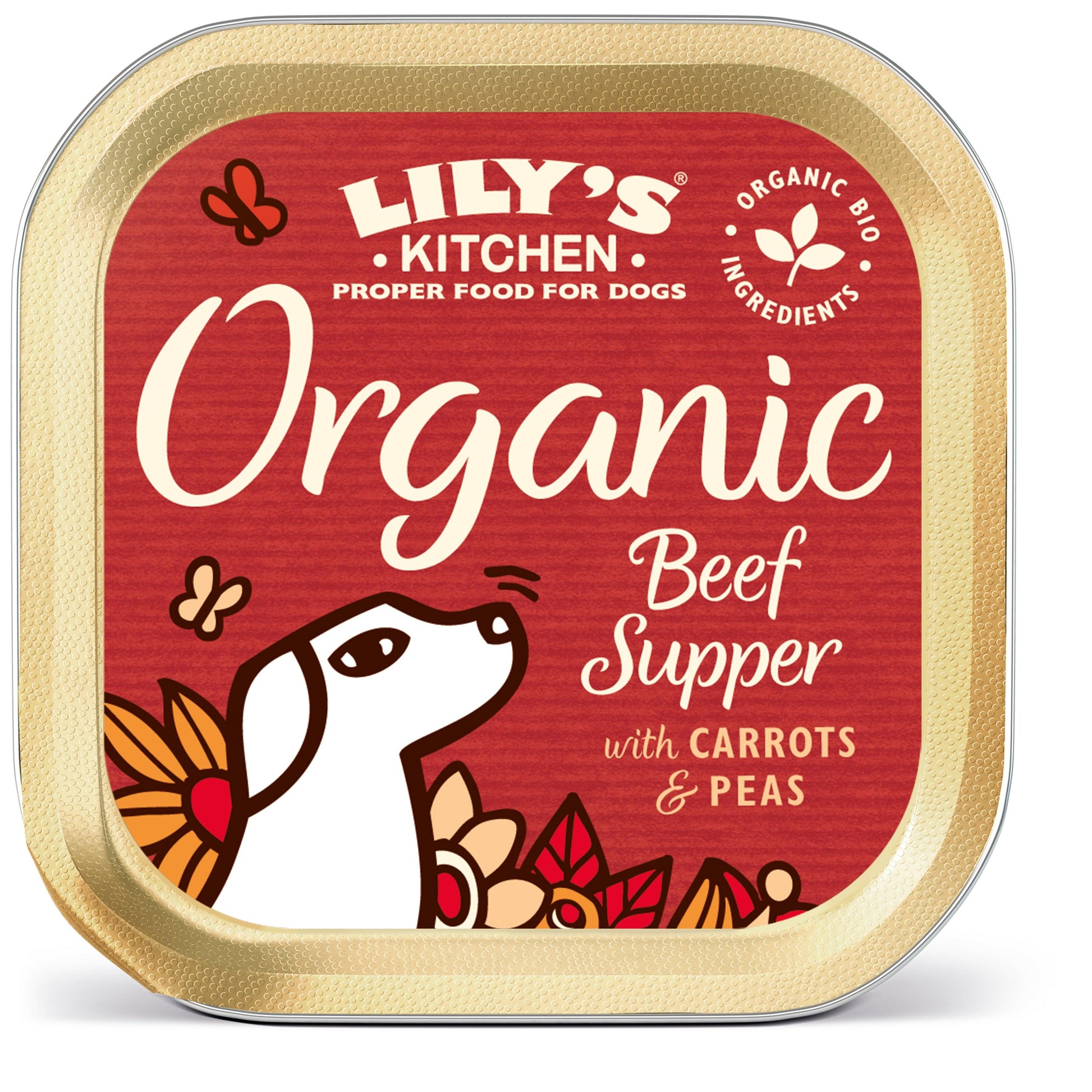 Lilys Kitchen Organic Beef 11x150g - North East Pet Shop Lily's Kitchen