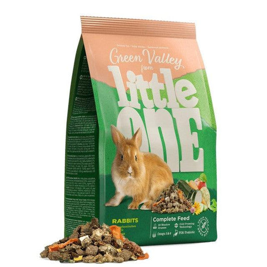 Little One Green Valley Fibrefood For Rabbits 750G - North East Pet Shop The Little One