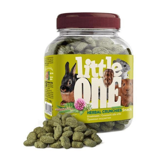Little One Herbal Crunchies. Snack for All Small Mammals 100g - North East Pet Shop The Little One