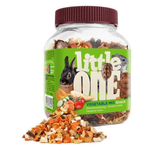 Little One Vegetable Mix Snack For All Small Mammals - North East Pet Shop The Little One